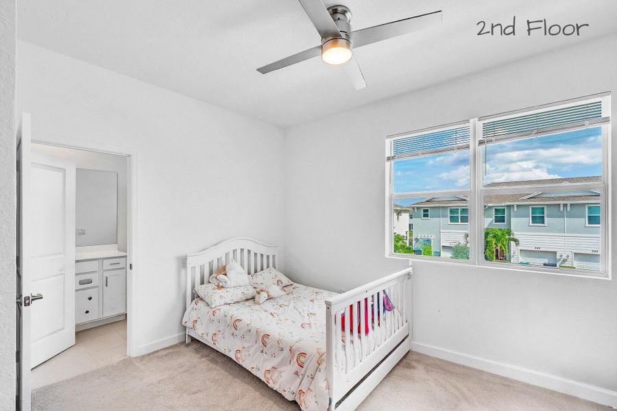 Furnished interior view inside a new home in , Port St. Lucie (Image 26).