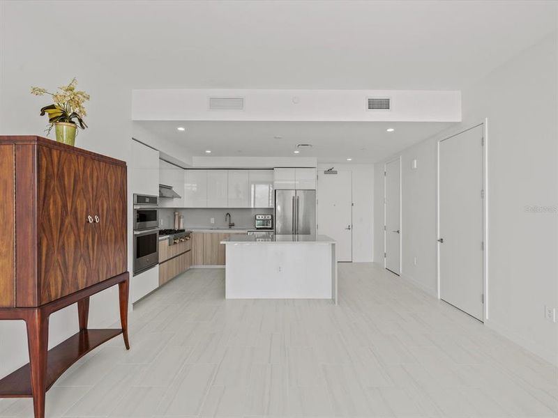 Furnished interior view inside a new home in , St. Petersburg (Image 17).