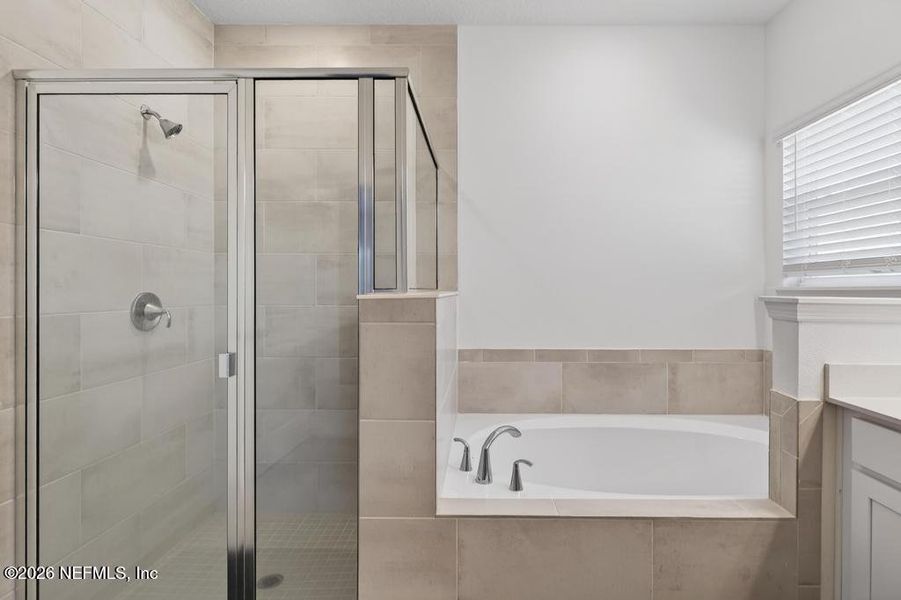 Furnished interior view inside a new home in Seaton Creek, Jacksonville (Image 19).