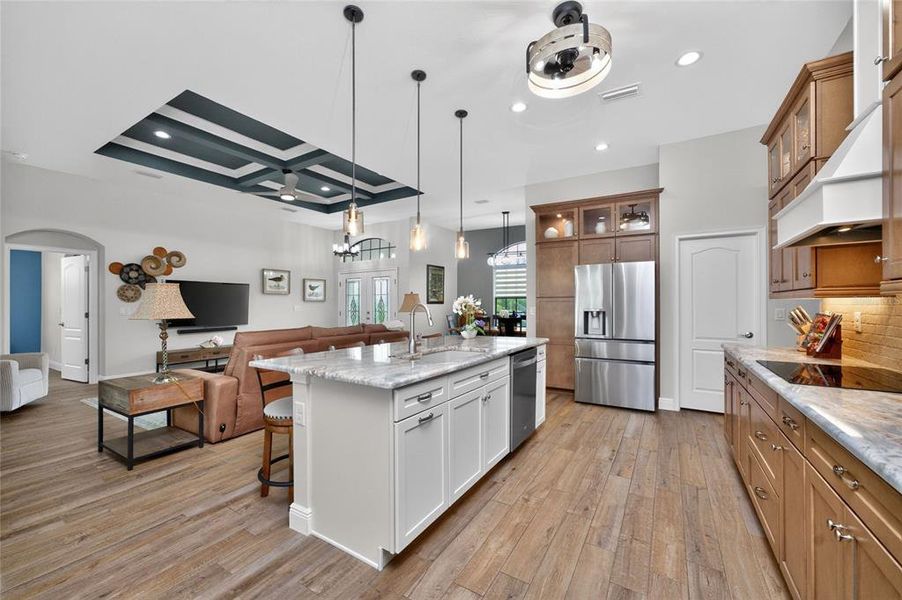 Furnished interior view inside a new home in , Rotonda West (Image 32).