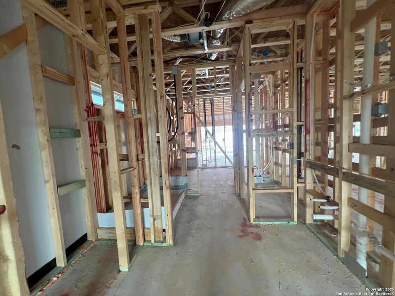 In-progress construction of a new home in Nopal Valley, San Antonio, TX (Image 30).