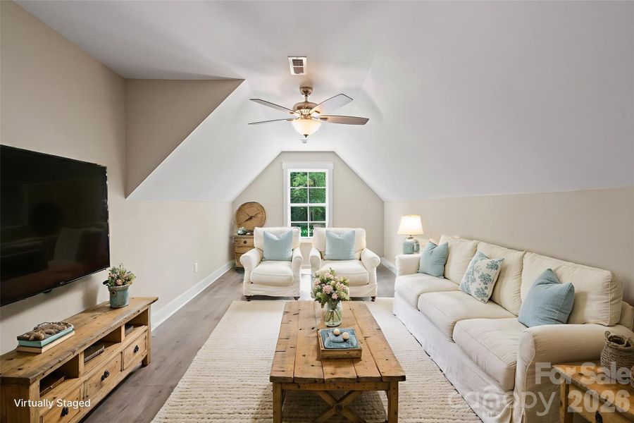 large bonus upstairs