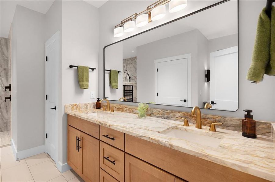 Furnished interior view inside a new home in , Talking Rock (Image 18).