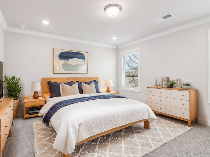 Furnished interior view inside a new home in Avalon - Reserve Series, Conyers (Image 9).