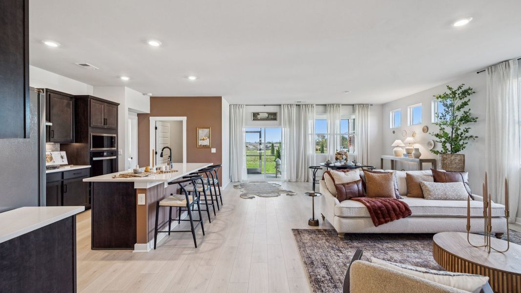 Furnished interior view inside a new home in Nexus South, Gallatin (Image 8). Furnished interior view inside a new home in Nexus South, Gallatin (Image 8).