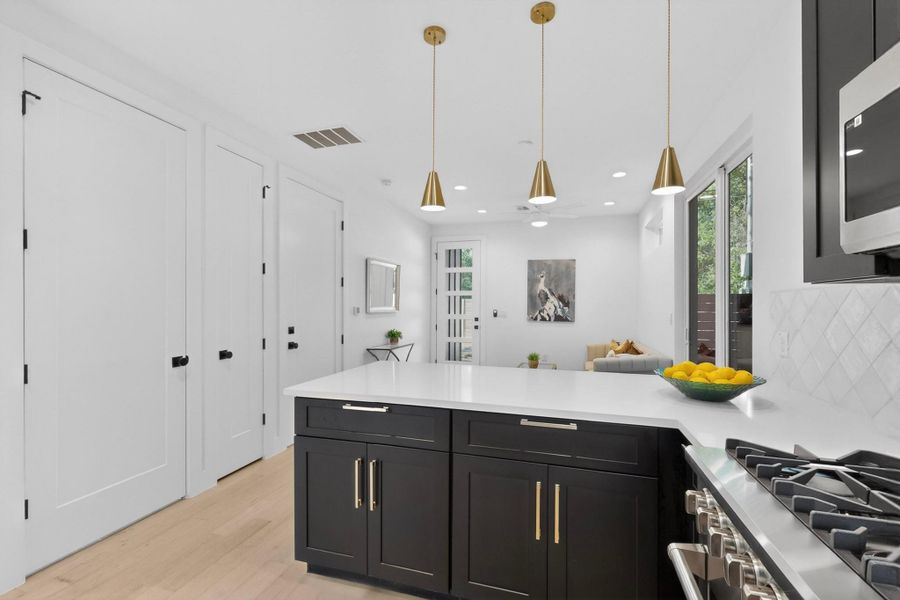 Furnished interior view inside a new home in , Austin (Image 19).