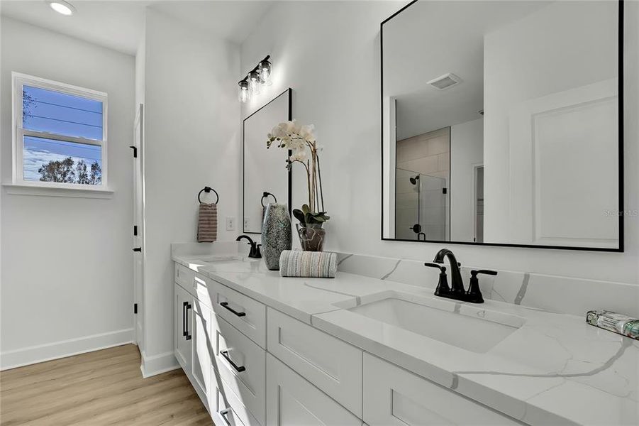 Furnished interior view inside a new home in , Weeki Wachee (Image 9).