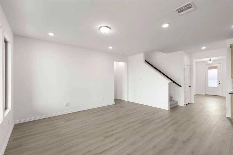 Spacious, unfurnished interior of a new home in Coyote Meadows 50s, Anna (Image 14). Spacious, unfurnished interior of a new home in Coyote Meadows 50s, Anna (Image 14).