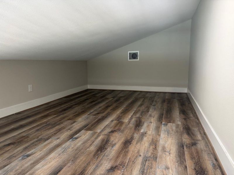 Loft area above Main floor/2nd floor