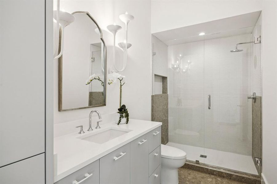 Furnished interior view inside a new home in , Westlake (Image 16). Furnished interior view inside a new home in , Westlake (Image 16).