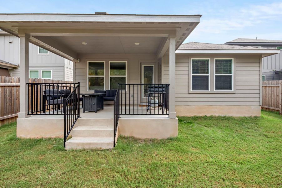 Front exterior of a new home in , Georgetown, TX, highlighting curb appeal (Image 2). Front exterior of a new home in , Georgetown, TX, highlighting curb appeal (Image 2).