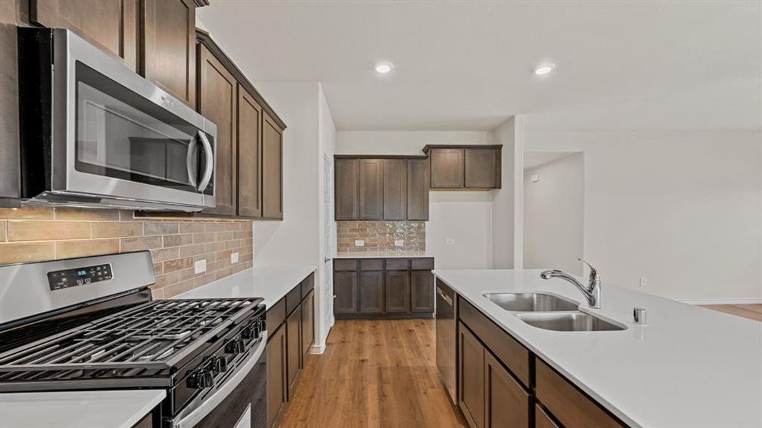 Furnished interior view inside a new home in Liberty Crossing, Royse City (Image 9). Furnished interior view inside a new home in Liberty Crossing, Royse City (Image 9).