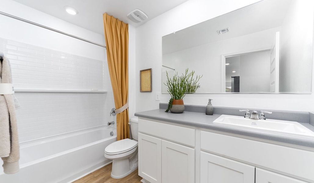 Furnished interior view inside a new home in Saguaro Bloom, Marana (Image 13).