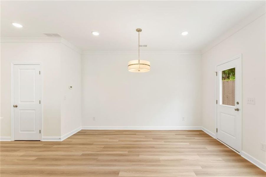 Spacious, unfurnished interior of a new home in River Walk Place, Lawrenceville (Image 14).