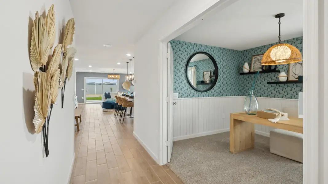 Furnished interior view inside a new home in Remington, Buckeye (Image 7).