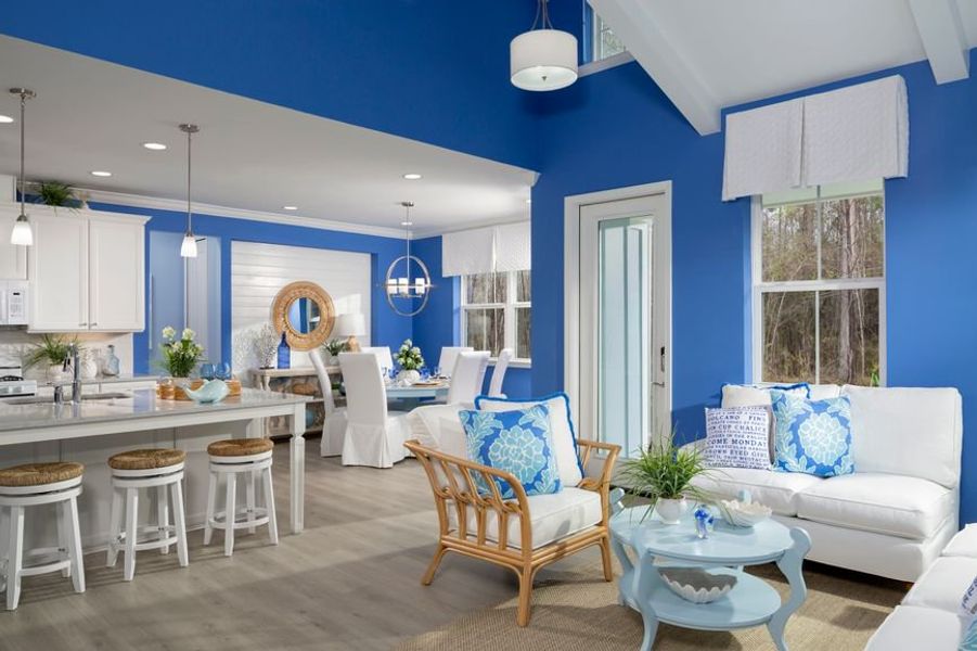 Representative furnished interior of a home built from the Dreamsicle by Minto Communities in Latitude Margaritaville Hilton Head, Hardeeville (Image 6).