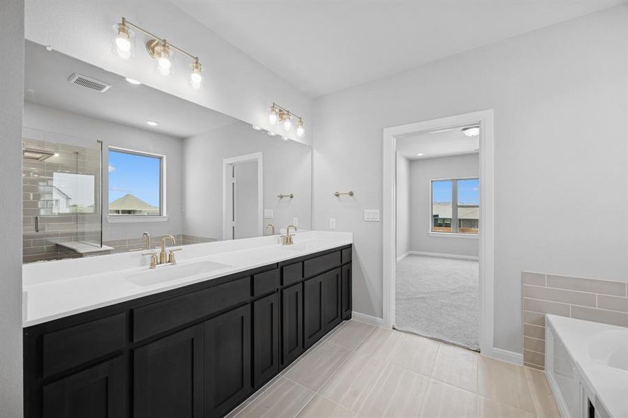 Furnished interior view inside a new home in Talia – Cottage Series, Mesquite (Image 8).