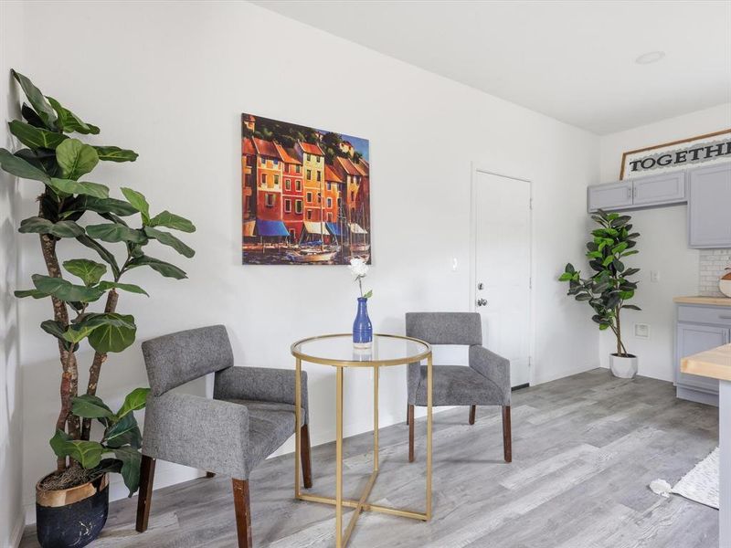 Furnished interior view inside a new home in , Fort Worth (Image 11).