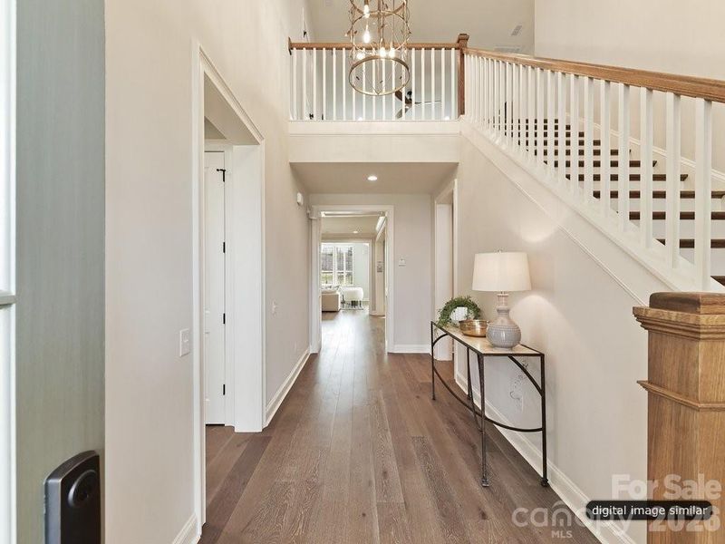 Entry Foyer and Staircase