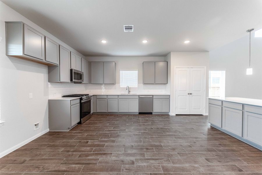 Furnished interior view inside a new home in Harvest Pointe, Needville (Image 5).