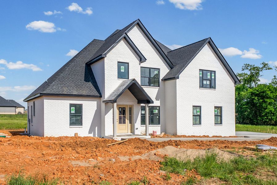 In-progress construction of a new home in Wofford Estates, Clarksville, TN (Image 8).
