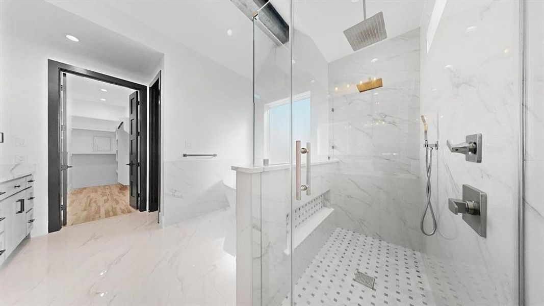 Furnished interior view inside a new home in , Ennis (Image 10).