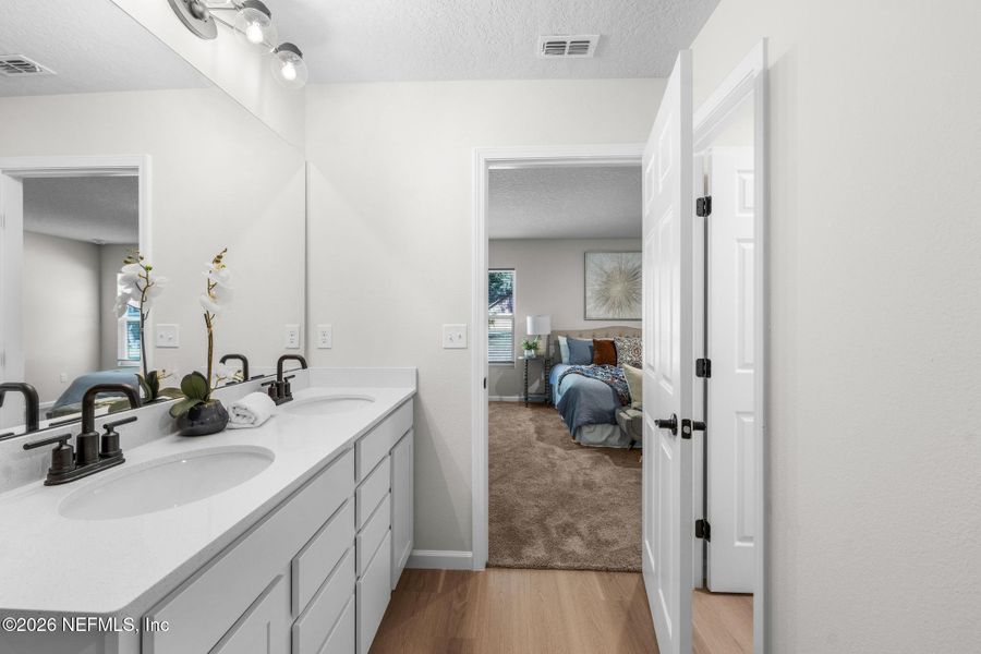 Furnished interior view inside a new home in , Jacksonville (Image 19).