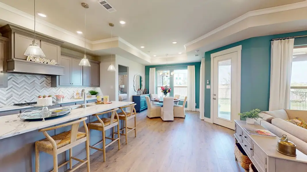Representative furnished interior of a home built from the Salerno by Ladera Texas in Ladera Little Elm, Little Elm (Image 4). Representative furnished interior of a home built from the Salerno by Ladera Texas in Ladera Little Elm, Little Elm (Image 4).