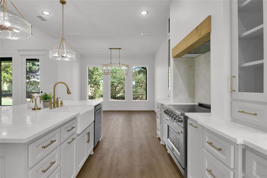 Furnished interior view inside a new home in , Flint (Image 12).