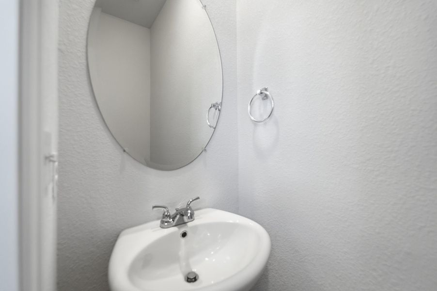 Close-up of interior finishes inside a home in Municipal Drive Townhomes, Leander (Image 15).