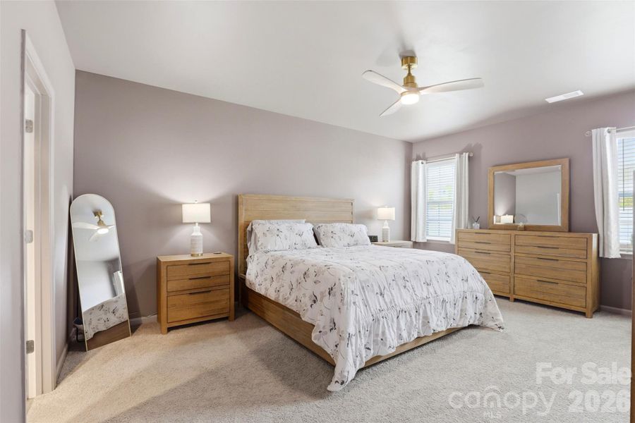 Furnished interior view inside a new home in Secrest Commons, Monroe (Image 10).
