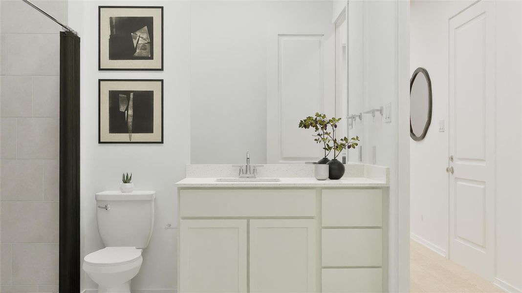 Furnished interior view inside a new home in Anniston, Katy (Image 9).