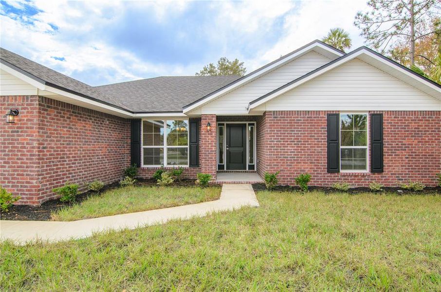 Exterior details and patio area of a home in , Palm Coast (Image 19). Exterior details and patio area of a home in , Palm Coast (Image 19).
