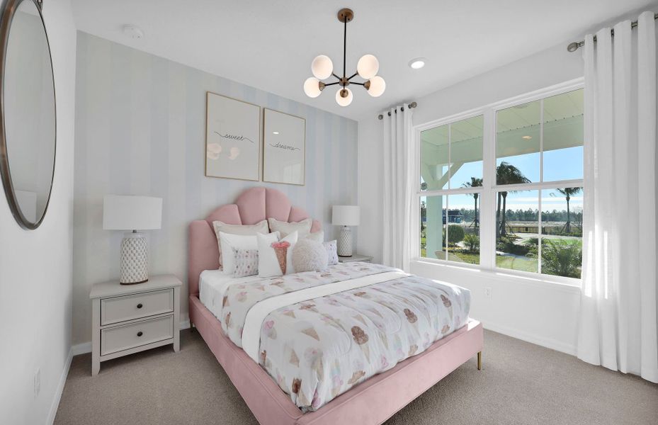 Representative furnished interior of a home built from the Highgate by Pulte Homes in Seminole Palms, Palm Coast (Image 33).