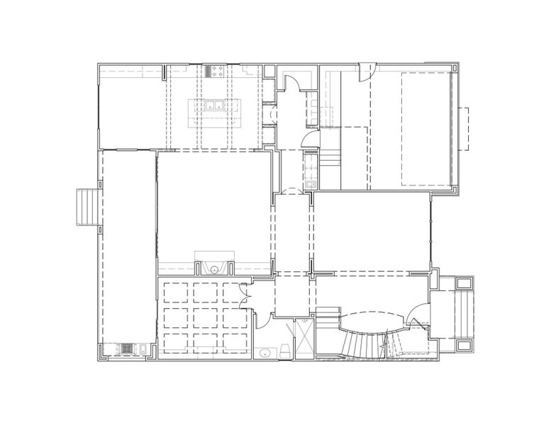 2D floor plan layout of this home in , Bellaire, TX (Image 6).