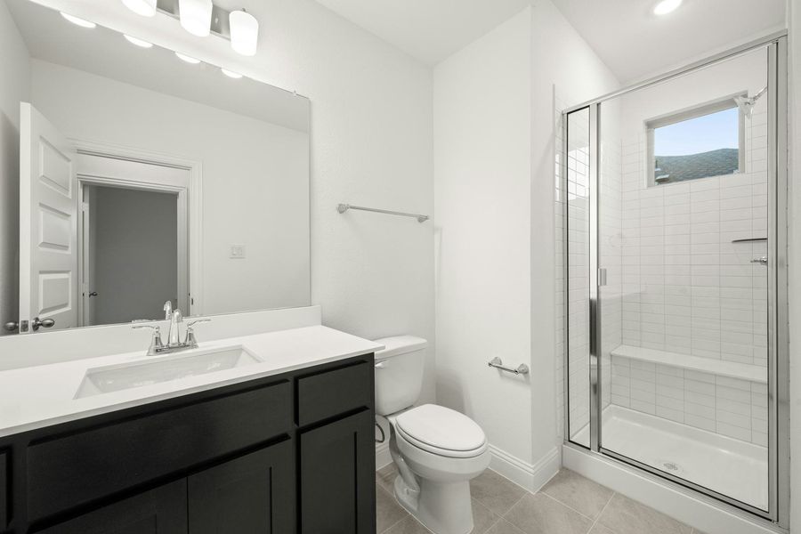 Furnished interior view inside a new home in Stone Eagle, Azle (Image 7).