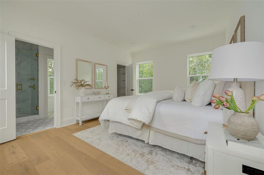Furnished interior view inside a new home in , St. Petersburg (Image 13).
