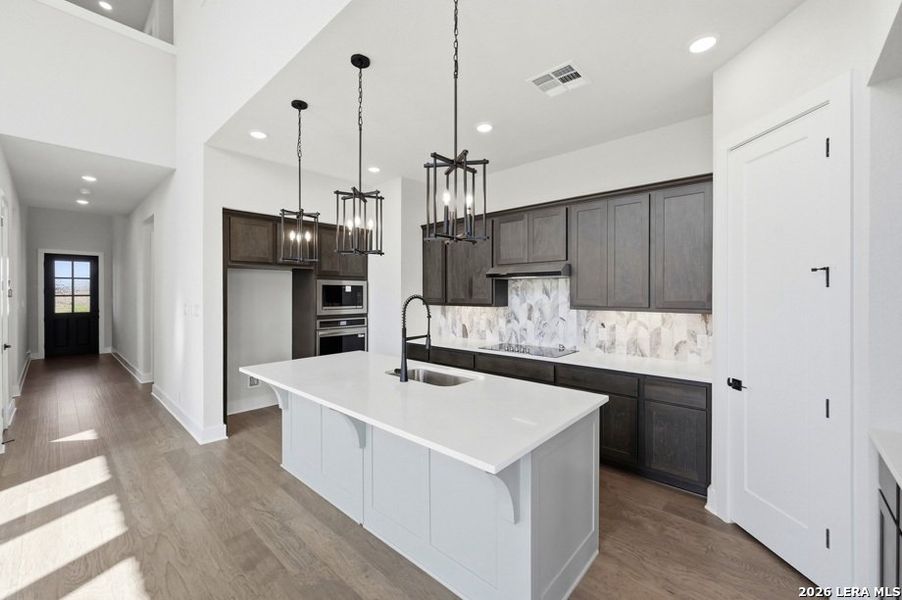 Furnished interior view inside a new home in Venado Crossing, Cibolo (Image 9).
