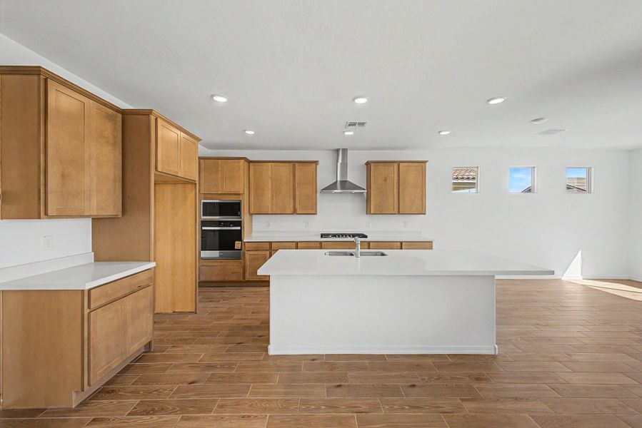 Furnished interior view inside a new home in Las Ventanas, Goodyear (Image 3).