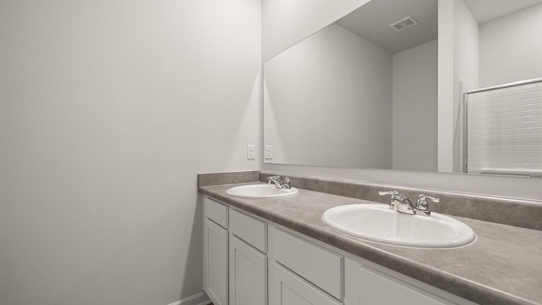 Representative furnished interior of a home built from the Allex by D.R. Horton in Captain's Corner, Grovetown (Image 11).