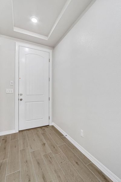 Representative unfurnished interior of a home built from the Desert Willow by View Homes in Paseos Del Este, Horizon City (Image 30). Representative unfurnished interior of a home built from the Desert Willow by View Homes in Paseos Del Este, Horizon City (Image 30).