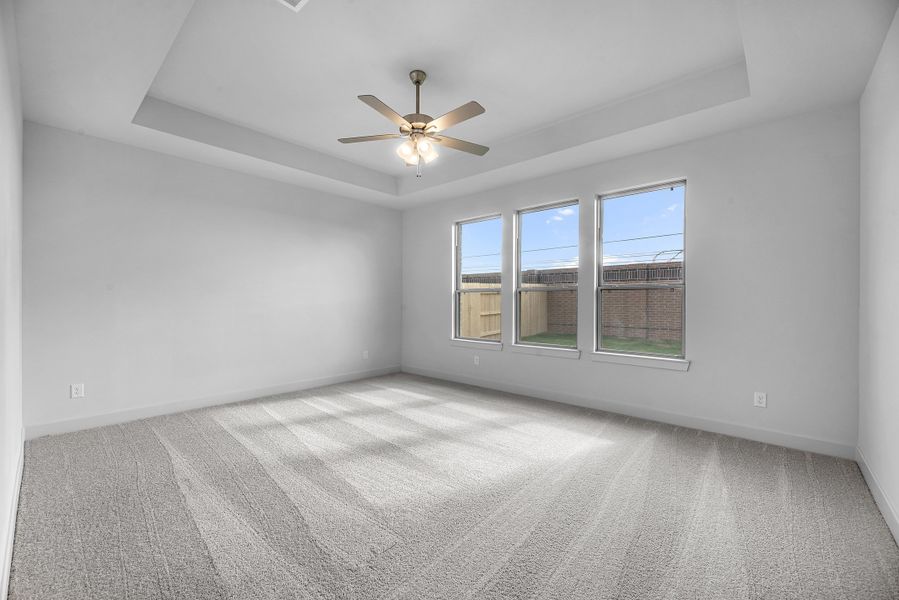 Representative unfurnished interior of a home built from the The Dallas by Westin Homes in Provence, Briarcliff (Image 11).