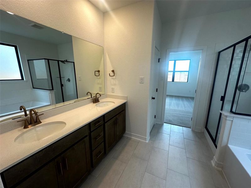 Construction progress - primary bath Construction progress - primary bath