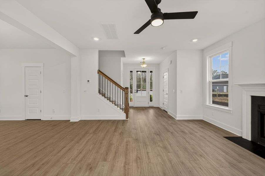 Spacious, unfurnished interior of a new home in Indigo Place, North Charleston (Image 19).