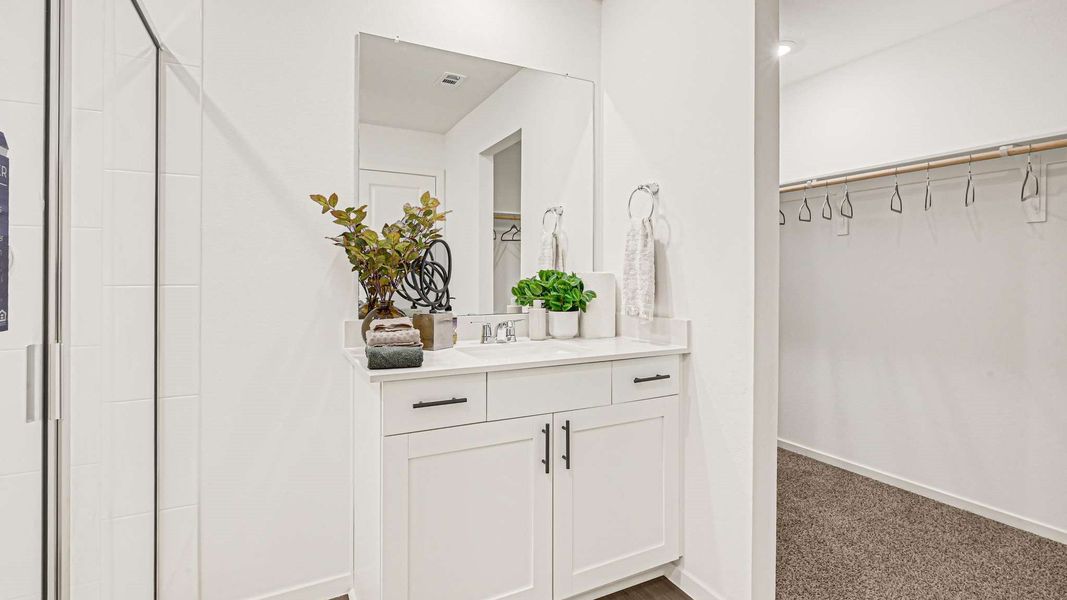 Furnished interior view inside a new home in Milo Farms, Needville (Image 29).
