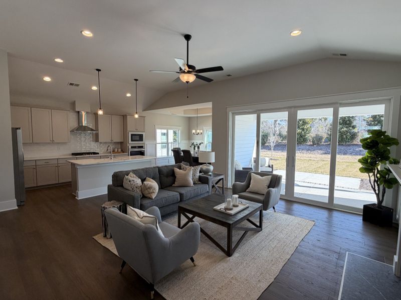 Furnished interior view inside a new home in The Sanctuary at Sunset Beach, Sunset Beach (Image 7).