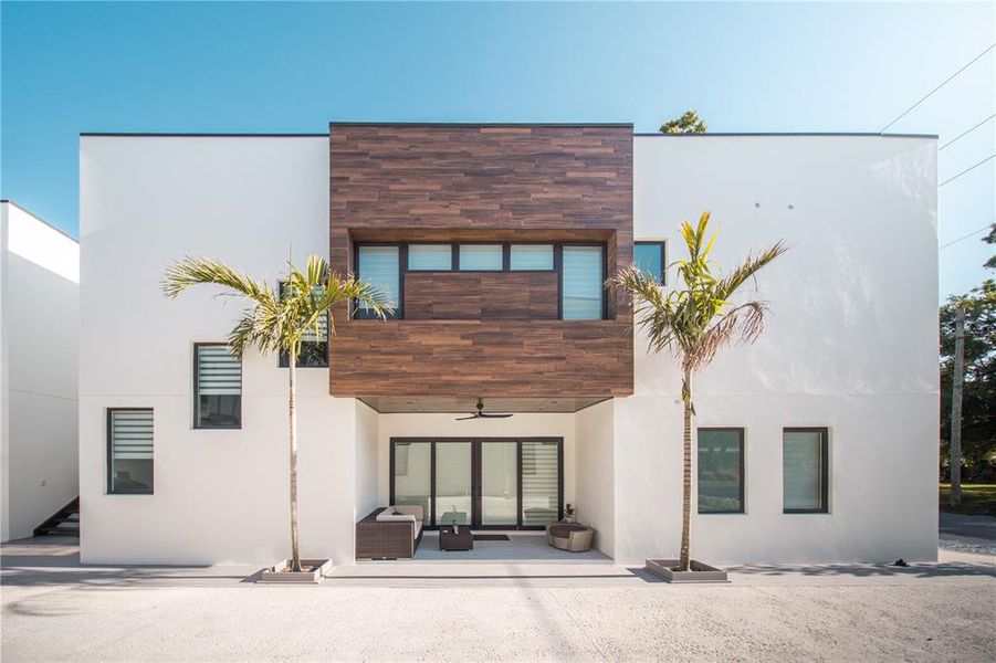 Front exterior of a new home in , Sarasota, FL, highlighting curb appeal (Image 2).