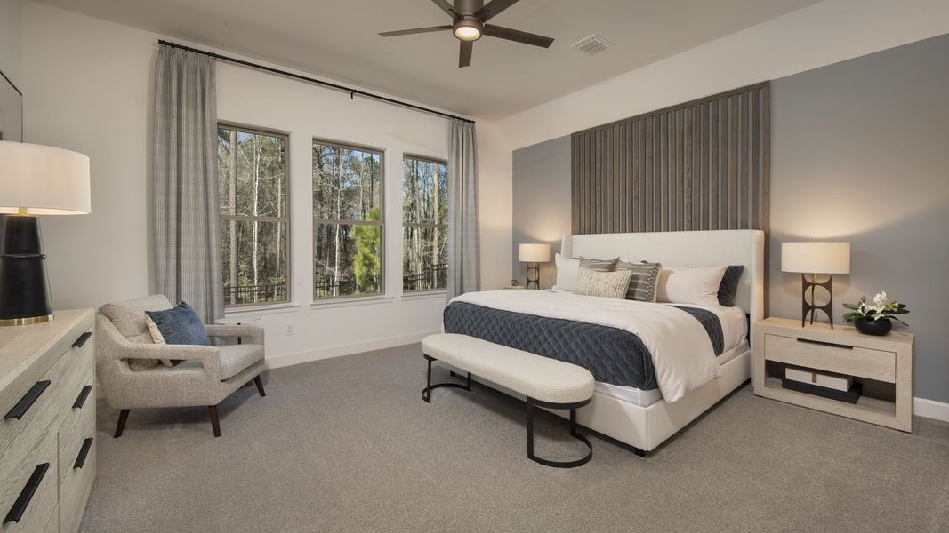 Representative furnished interior of a home built from the 1984P by Perry Homes in Audubon Park 45', Magnolia (Image 7).