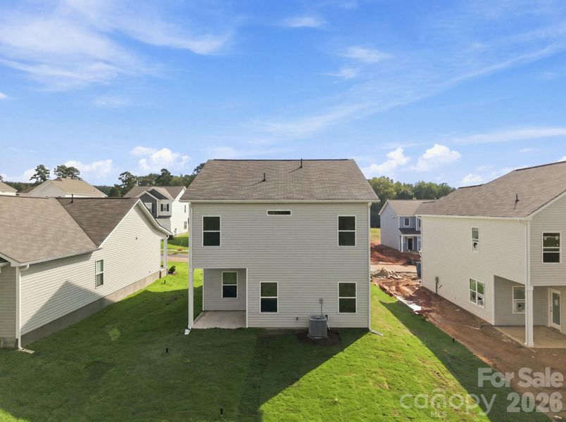 Exterior details and patio area of a home in Catawba Trace, Catawba (Image 29).
