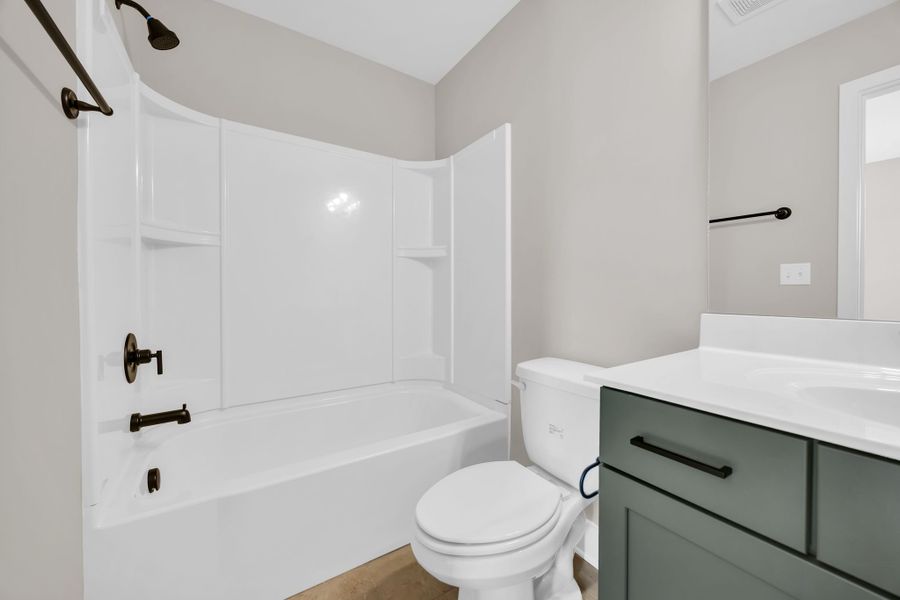 Representative furnished interior of a home built from the Sedona by Parkside Builders in The Parks of Mill Town, Chattanooga (Image 29).